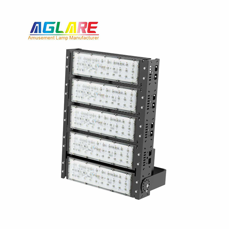 led彩色投光灯 带？250W变色RGB泛光灯游乐园公园景观户表照明