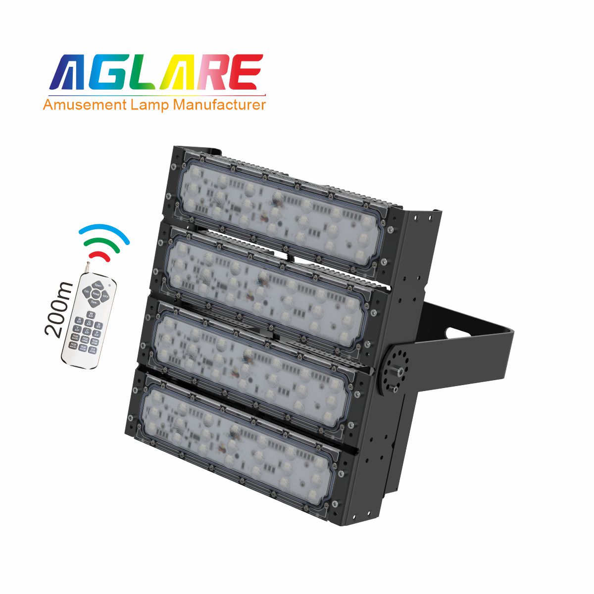 200W RGB彩色投光灯,变色户表射灯带？仄