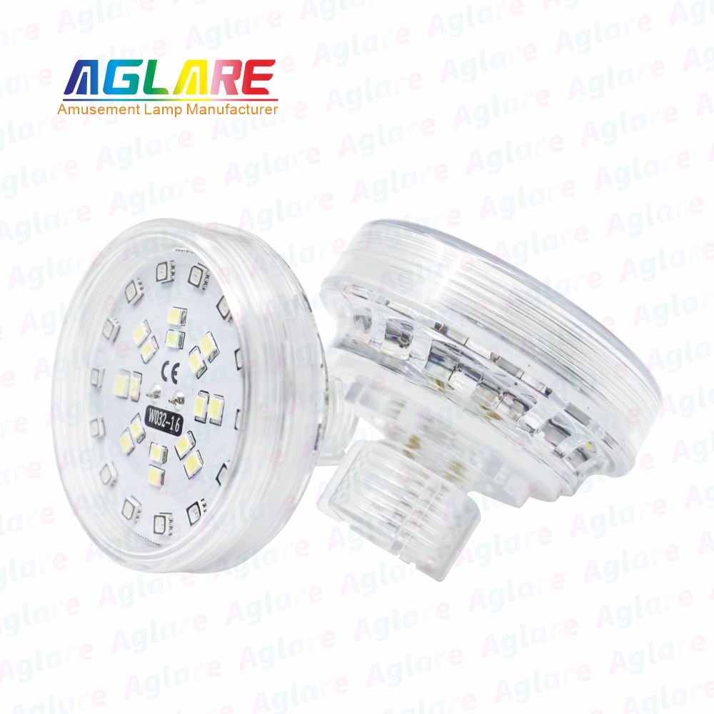 新型DW032 60mm 1-16自动法式RGB+W LED游乐场灯，用于娱乐照明