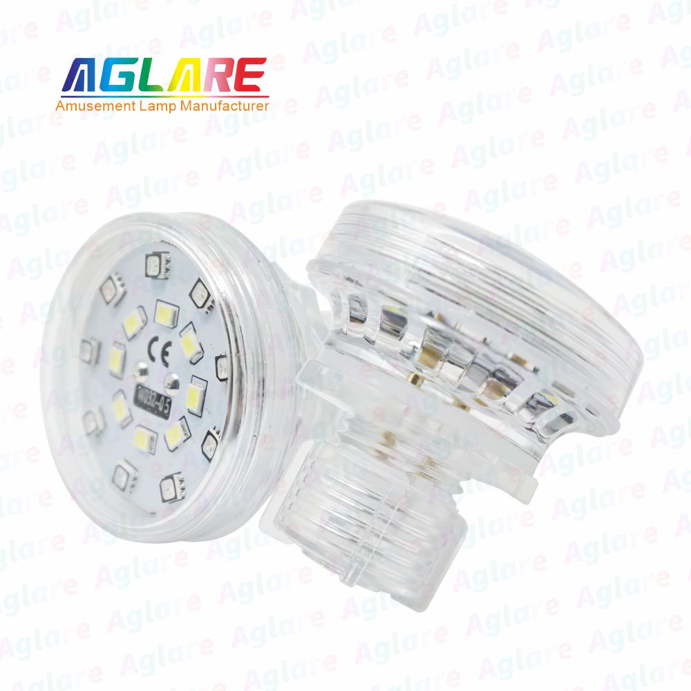DW002法式1-16，AC24V 38mm RGB+W LED灯用于游乐设施