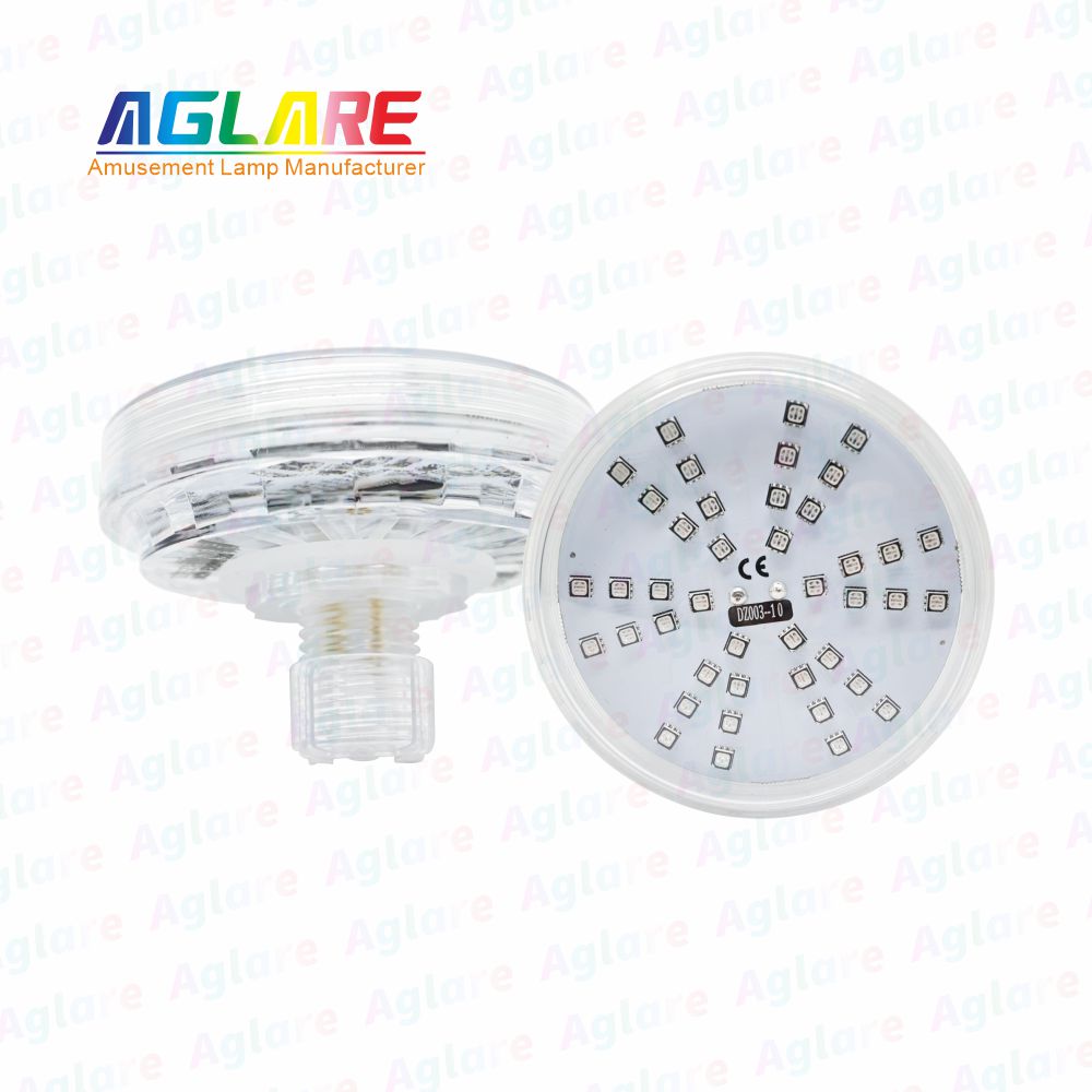 80mm RGB自动LED灯1-16旋转成效的游乐设施- AC24V， 48led